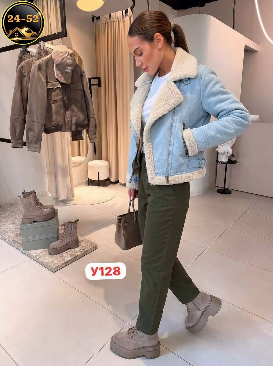 дубленка авиатор женская джинсовая зимняя с мехом ranims,дублёнка джинсовая,женская дубленка,джинсовая куртка с овчиной женская,джинсовая куртка с мехом женская