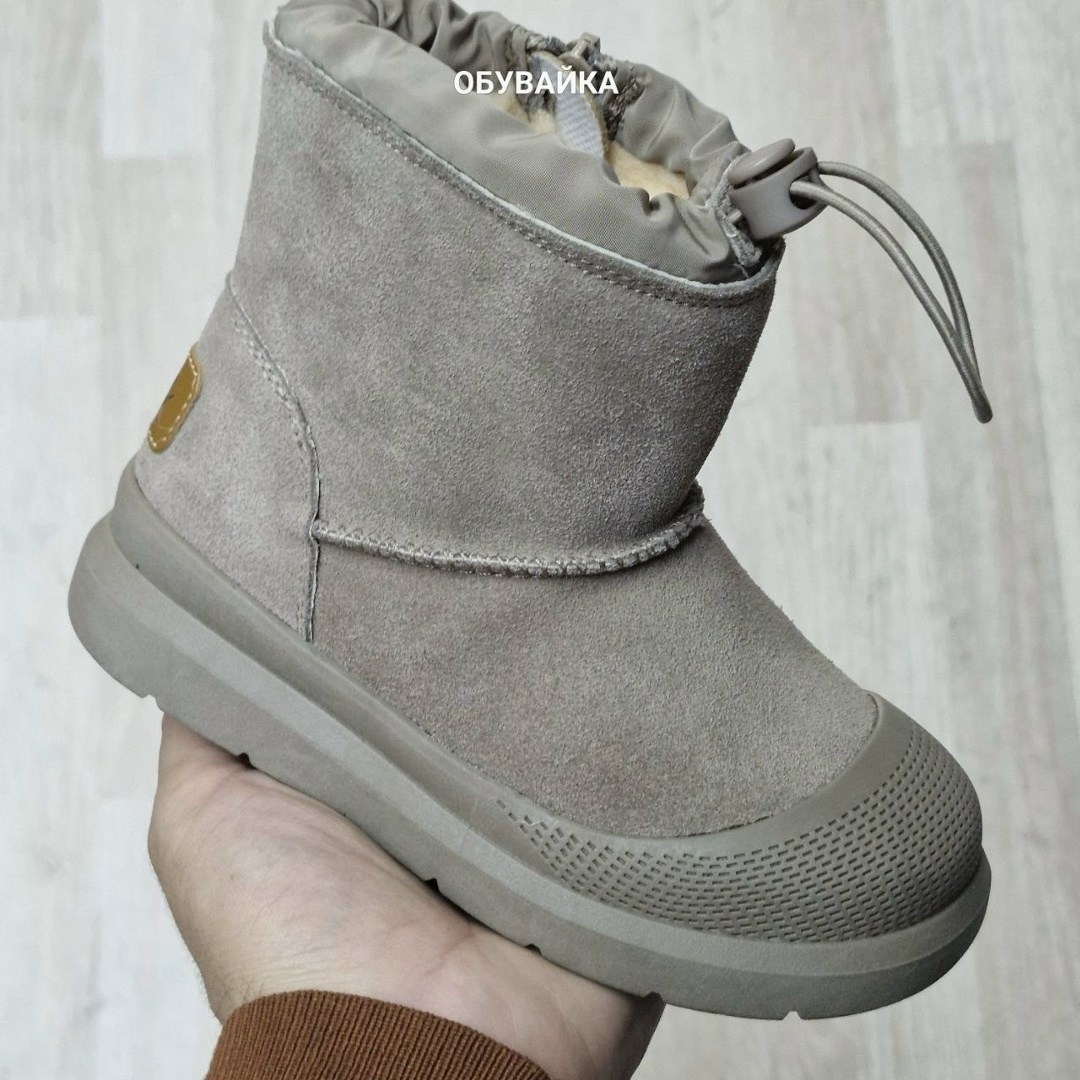 ,угги ugg classic mini waterproof 'grey' women's,угги,детские зимние сапоги,зимняя