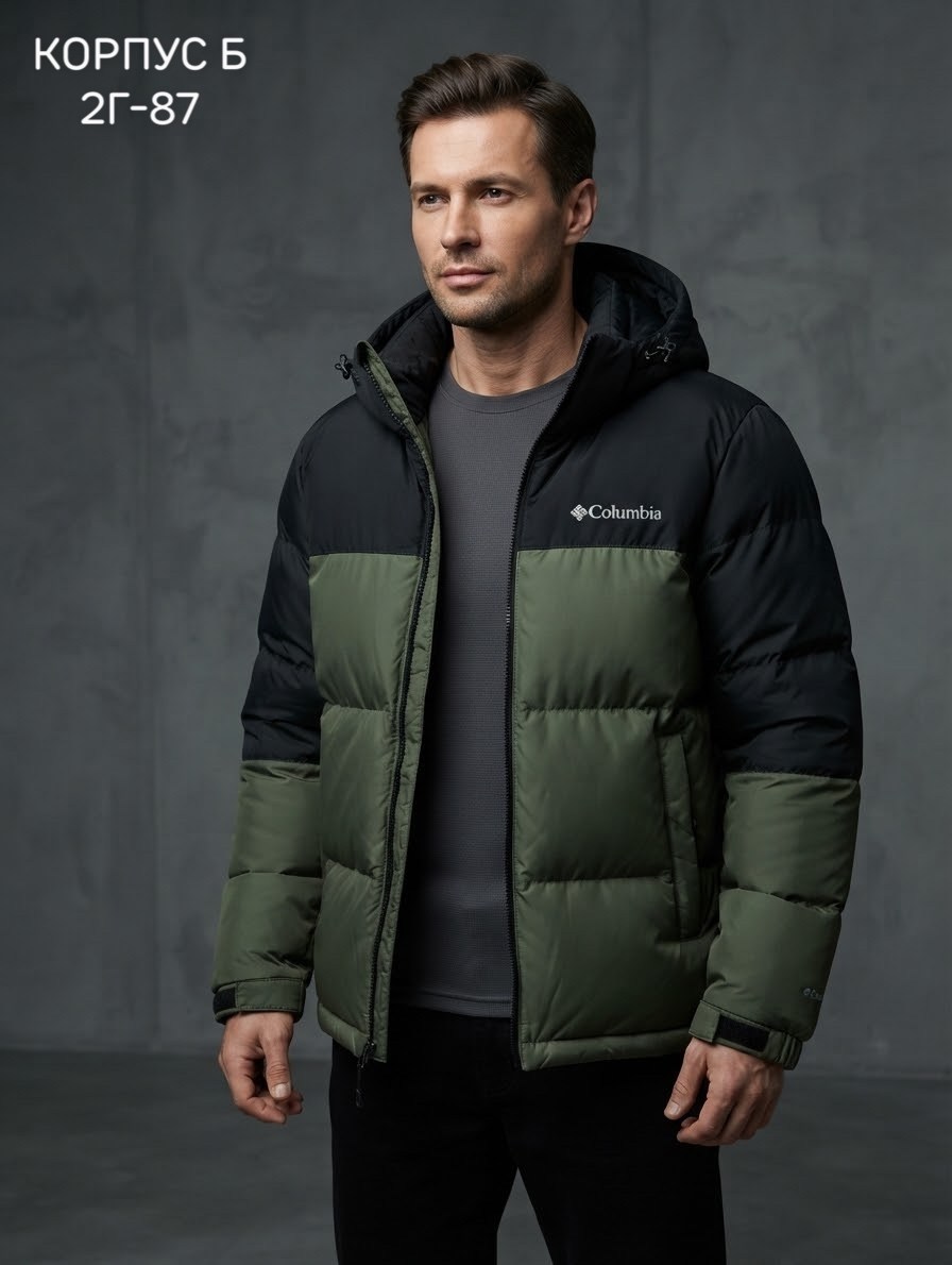 куртка с капюшоном pike lake ii columbia,куртка columbia pike lake ii hooded,пуховик мужской columbia,куртка columbia,мужская куртка columbia