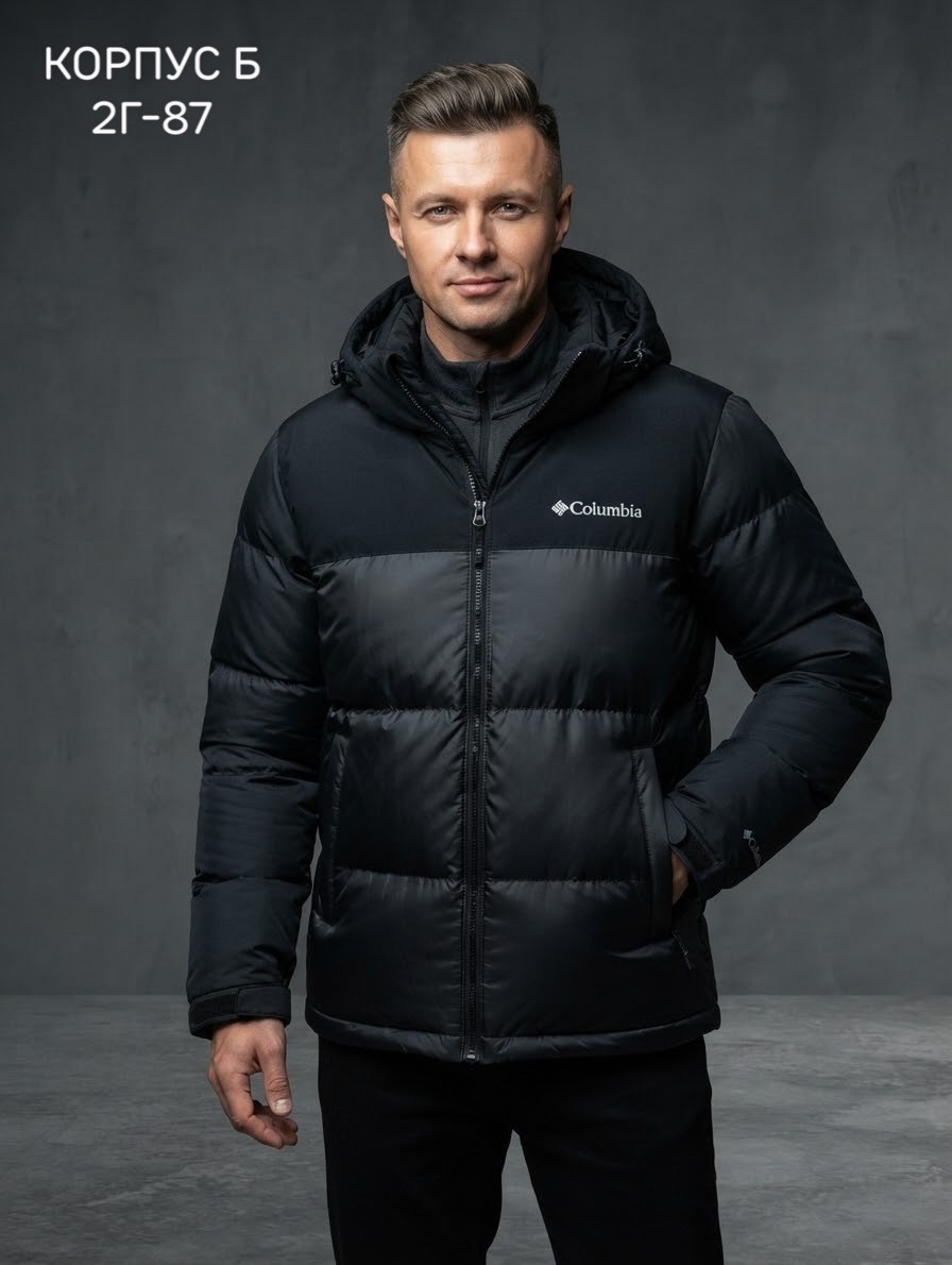 куртка с капюшоном pike lake ii columbia,куртка columbia pike lake ii hooded,пуховик мужской columbia,куртка columbia,мужская куртка columbia