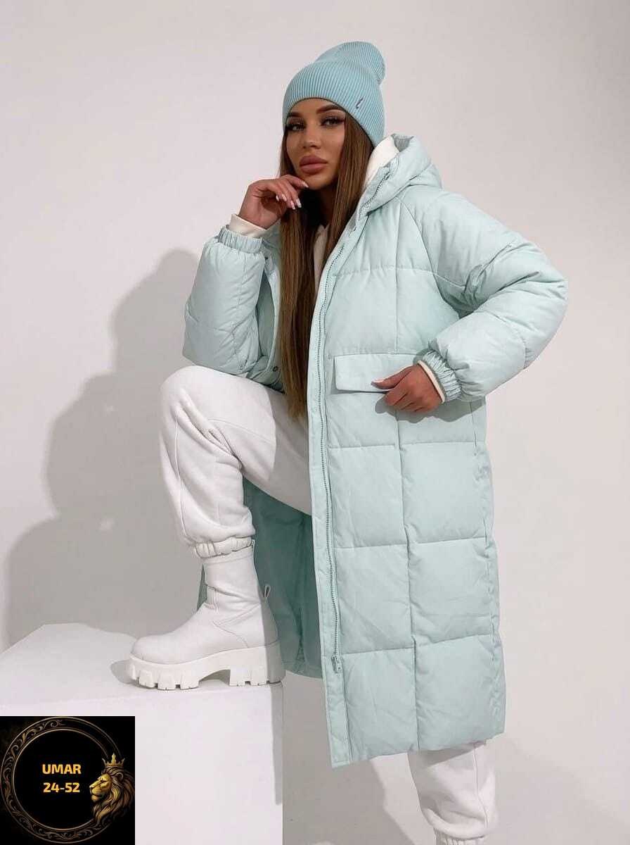 куртка женская зимняя длинная с капюшоном ecaerst fashion 739,зимние матовые куртки,пуховик женский,зимние куртки и пуховики,длинная зимняя куртка женская