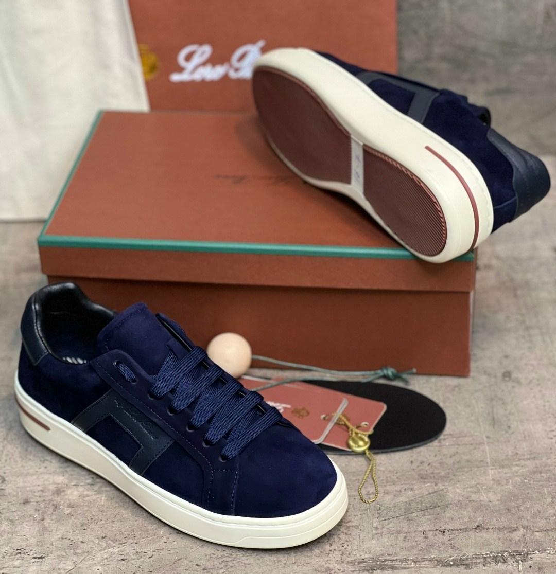 ,кеды loro piana,мужские кеды,мужские кеды loro piana синие замшевые,мужская