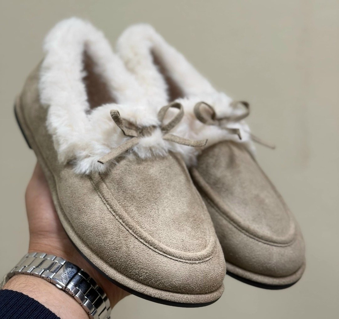 ,меховые мокасины,ботинки loro piana,лоферы loro piana,мокасины с мехом женские