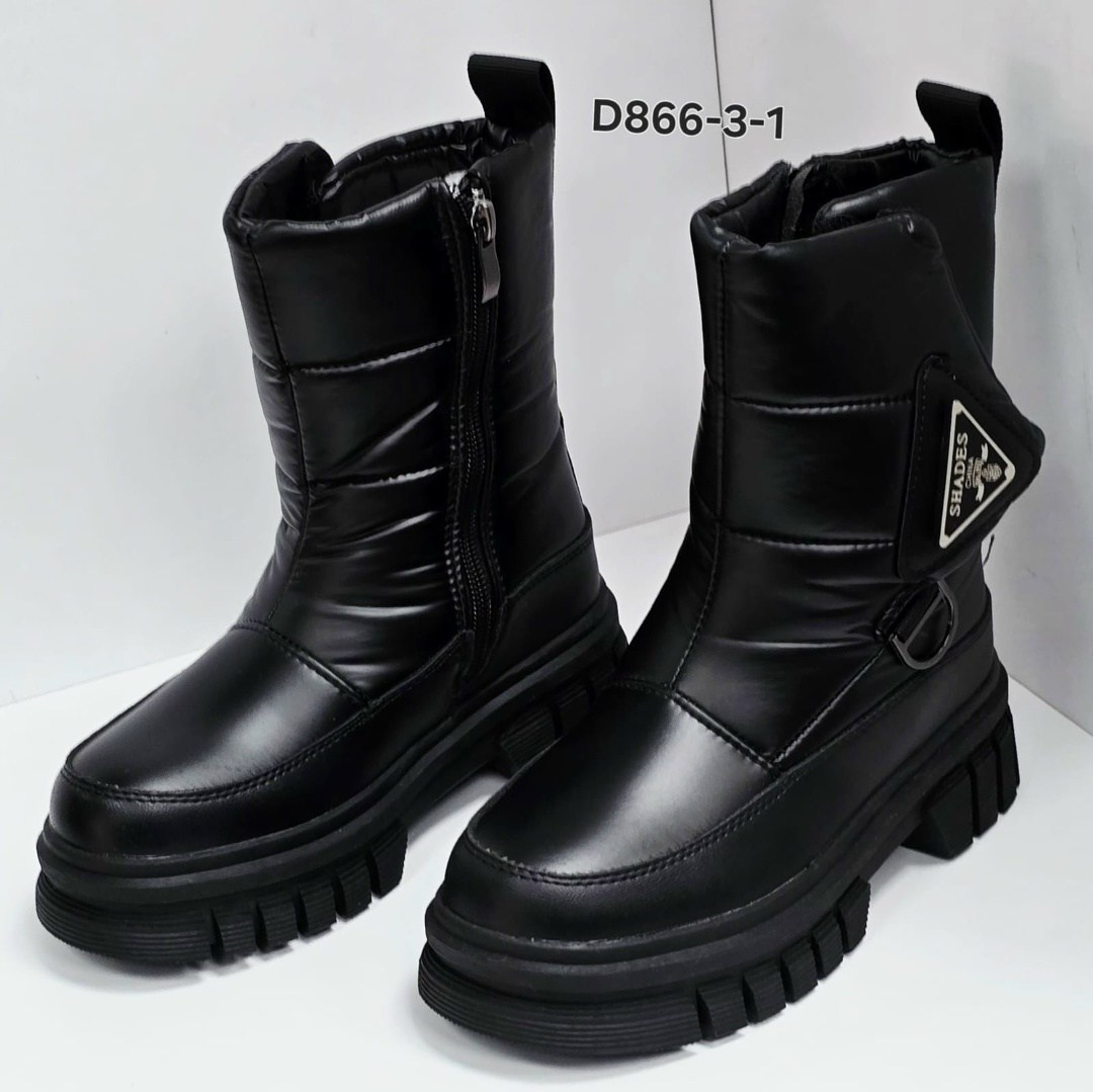 дутики детские bony rc175 a5013-1 черный,,дутики детские bony rc175 a5013-1 черный 37, дутики,сапоги для девочек зимние