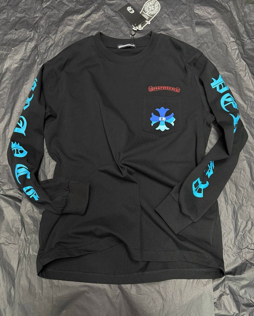 лонгслив chrome hearts,лонгслив,толстовка,лонгслив для мужчин,черный лонгслив