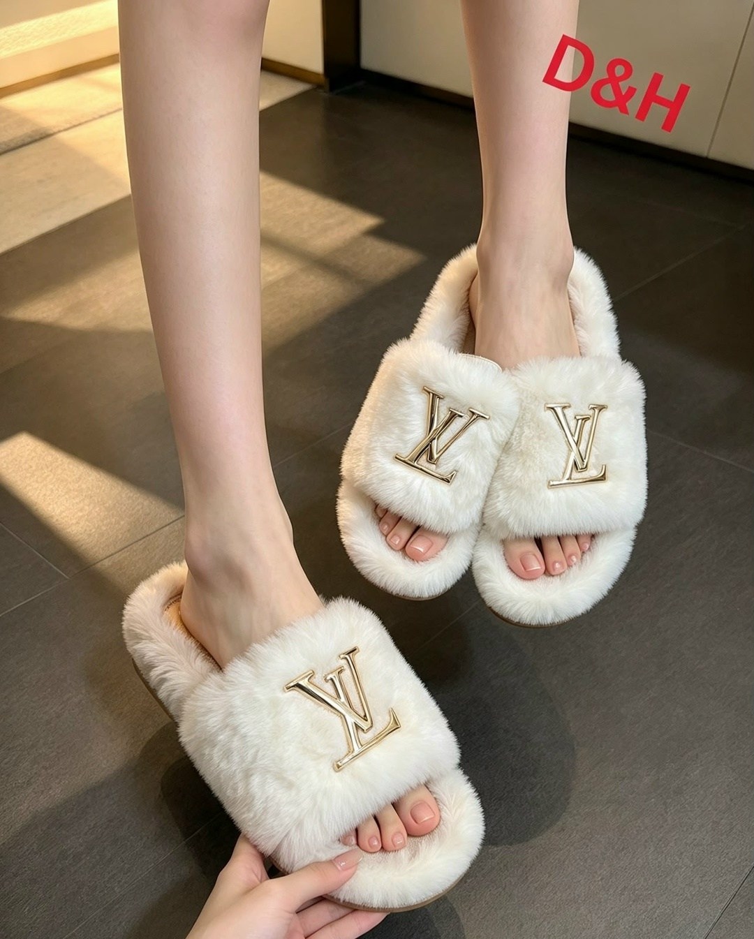 ,тапочки женские,тапочки louis vuitton,домашние тапочки,меховые тапки