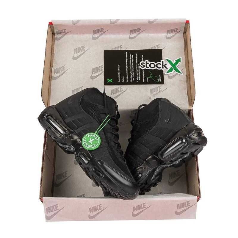 nike air max 95 sneakerboot,nike air max 95 sneakerboot black,кроссовки nike air max 95,nike air max 95 sneakerboot черные мужские,зимние кроссовки nike air max 95 sneakerboot