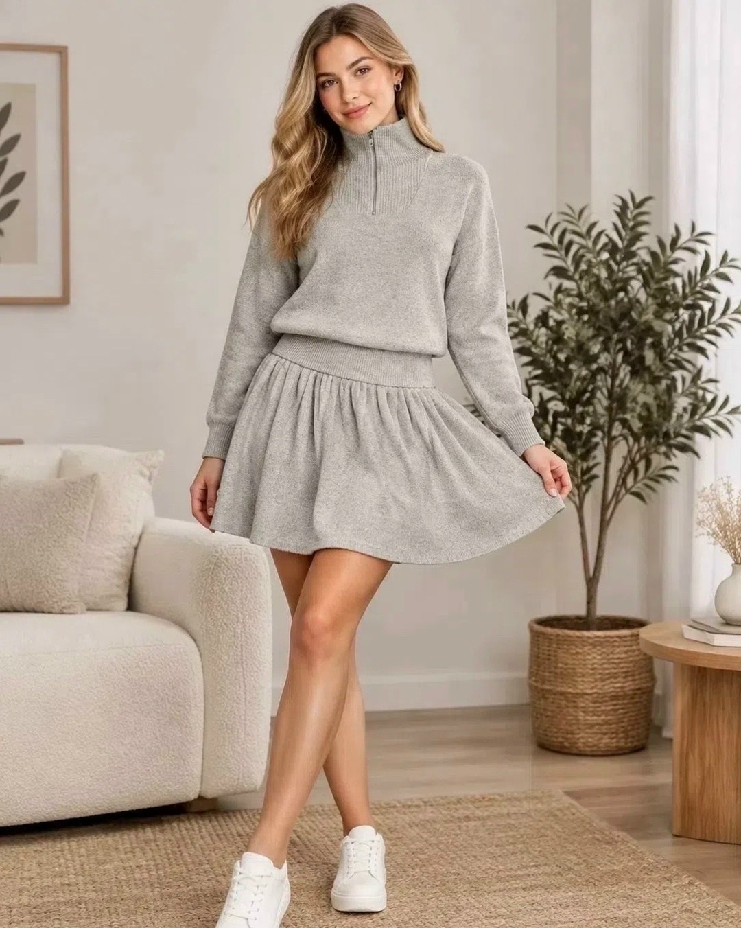вязаный костюм с юбкой,костюм с юбкой плиссе вязаный yay clothes,костюм из ангоры юбка кофта,кофта с юбкой,трикотажный костюм