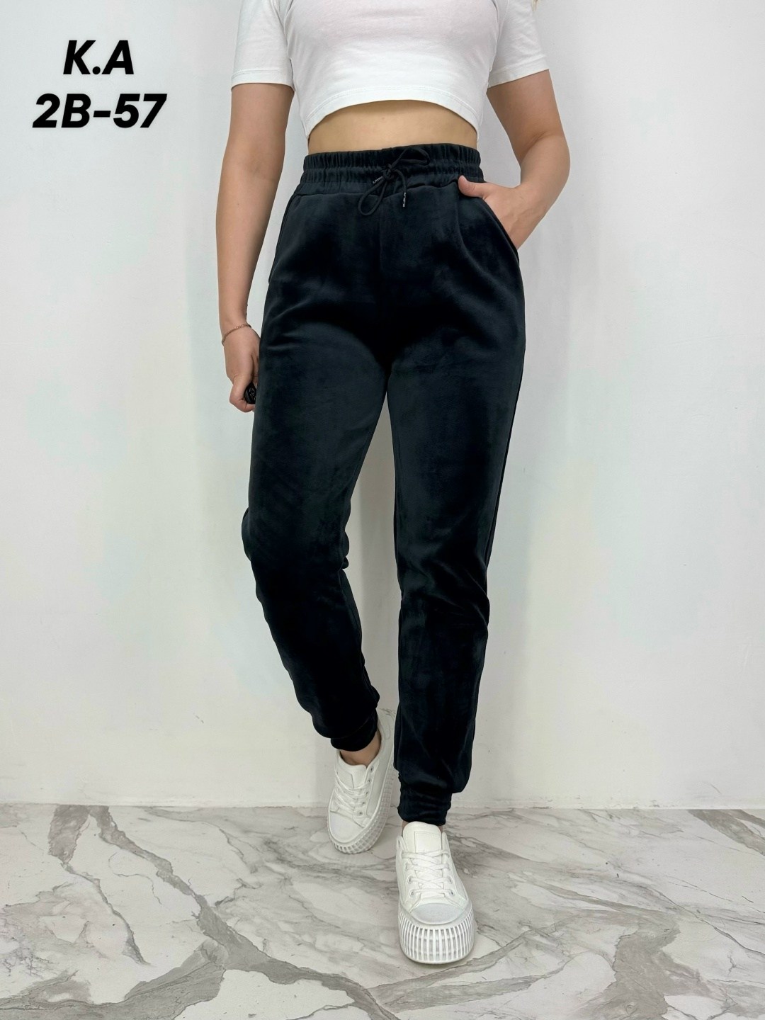 брюки джоггеры спортивные вельветовые h&n fashion opt 183867666,брюки джоггеры спортивные вельветовые h&n fashion opt,штаны женские,теплые велюровые штаны,велюровые штаны