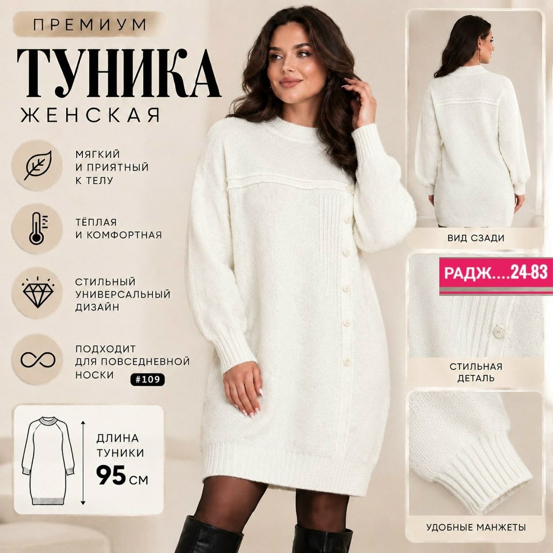 платье вязаное,теплые туники,женская туника,шерстяная туника,туника теплая женская