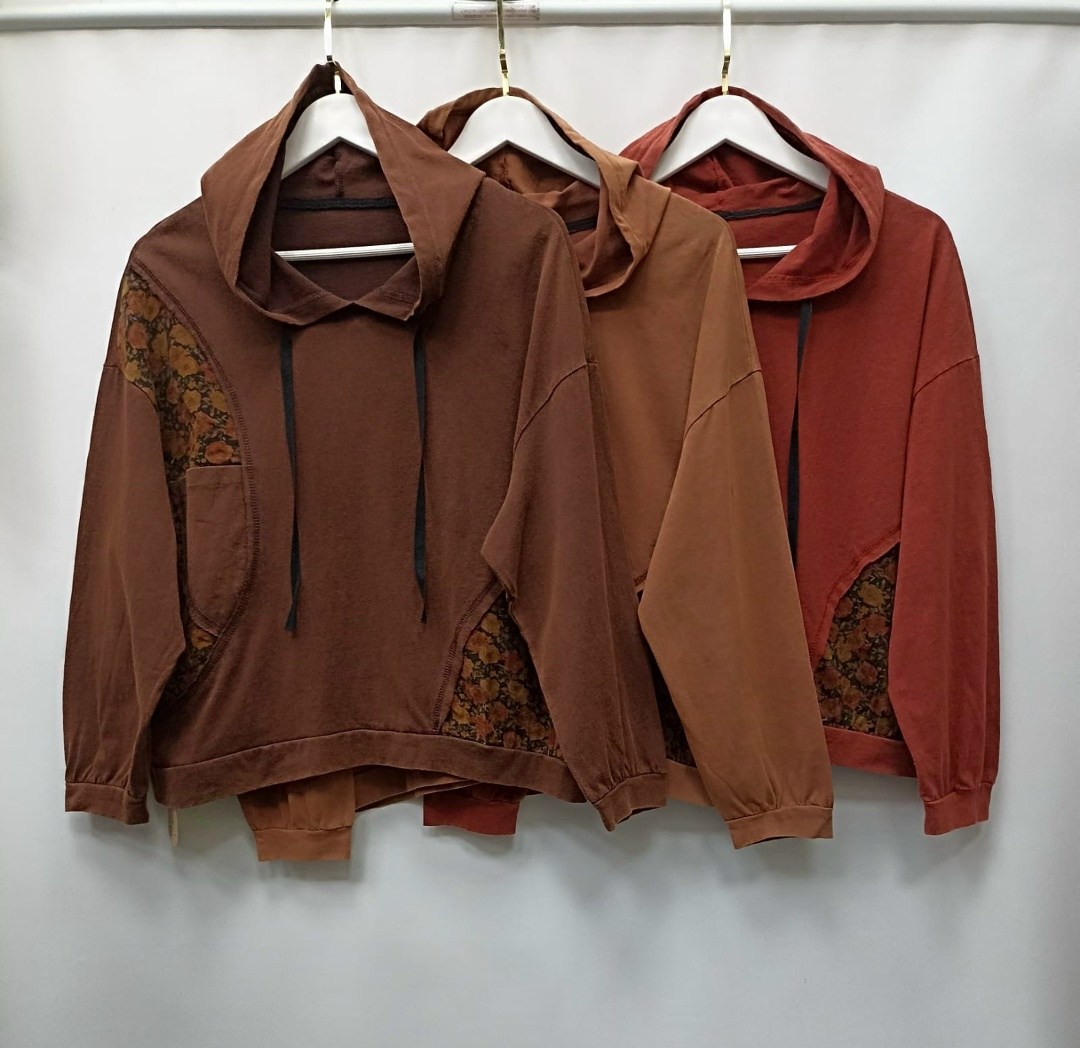 свитшот бохо с двойным низом moda-mo,толстовка в стиле,свитшот женская,стиле бохо,женские винтажные свитера с капюшоном