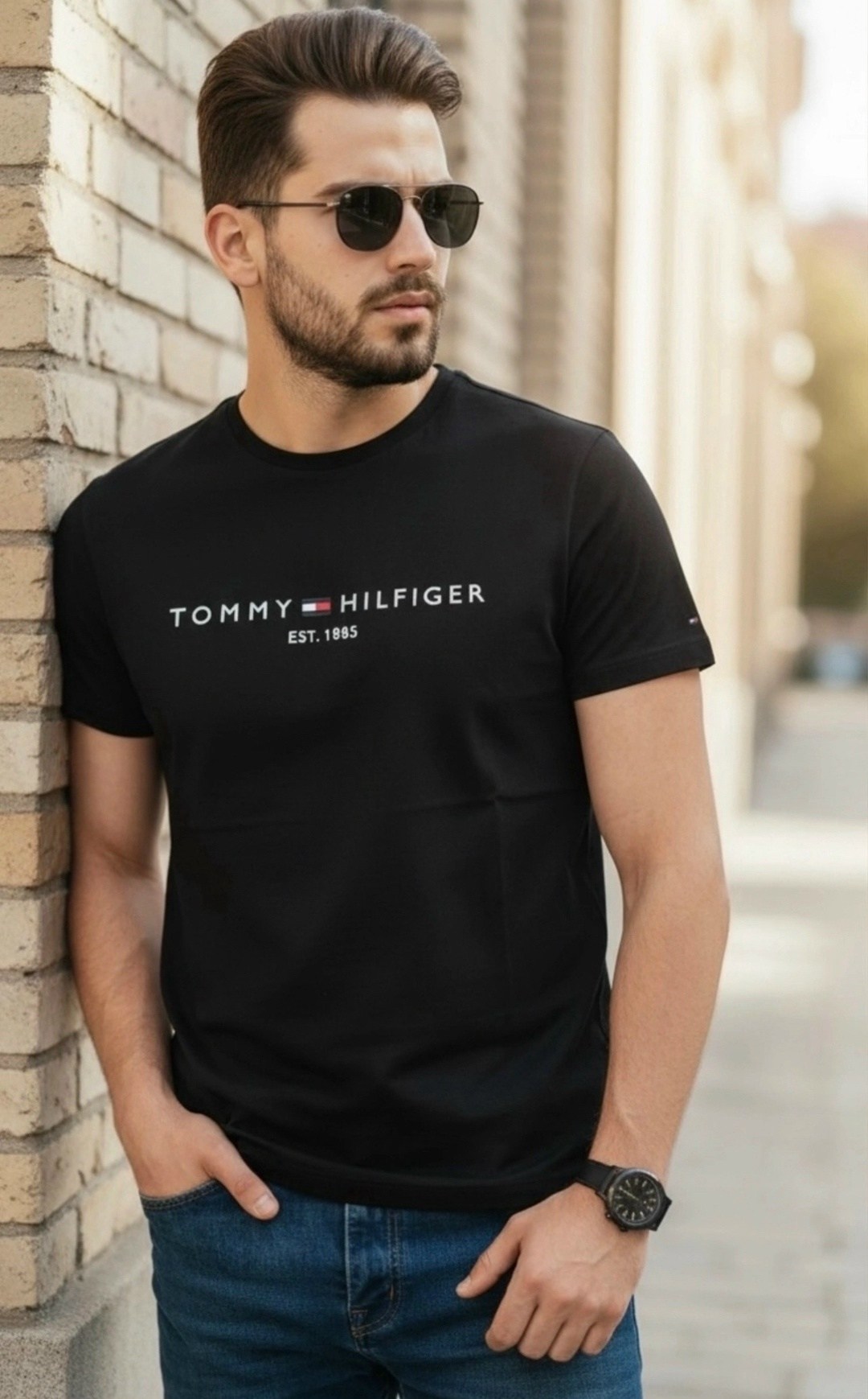 футболка томми хилфигер черная,томми хилфигер футболка est.1985,футболка томми хилфигер черная мужская,tommy hilfiger мужская футболка,футболки tommy hilfiger