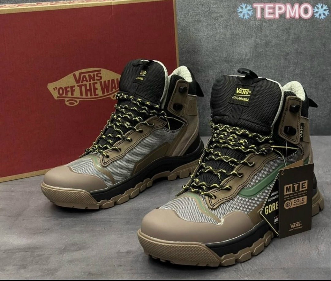 ботинки vans,,vans ultrarange exo hi mte 3,мужские зимние ботинки,ботинки