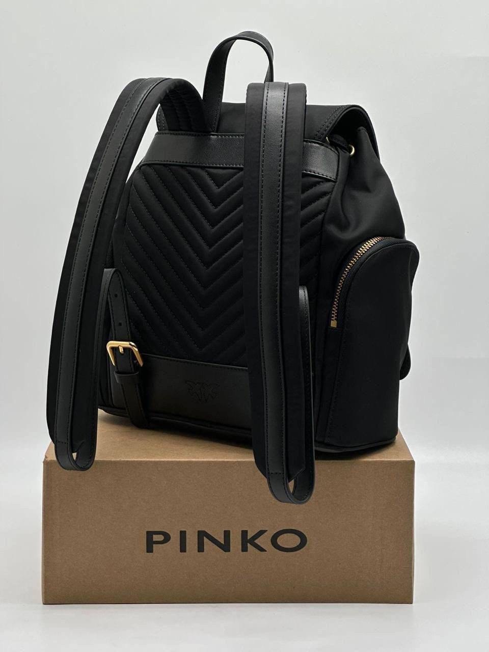 рюкзак женский pinko,рюкзак pinko оригинал,рюкзак женский pinko love recycled чёрный,сумка-рюкзак женская pinko love recycled чёрная,рюкзак pinko