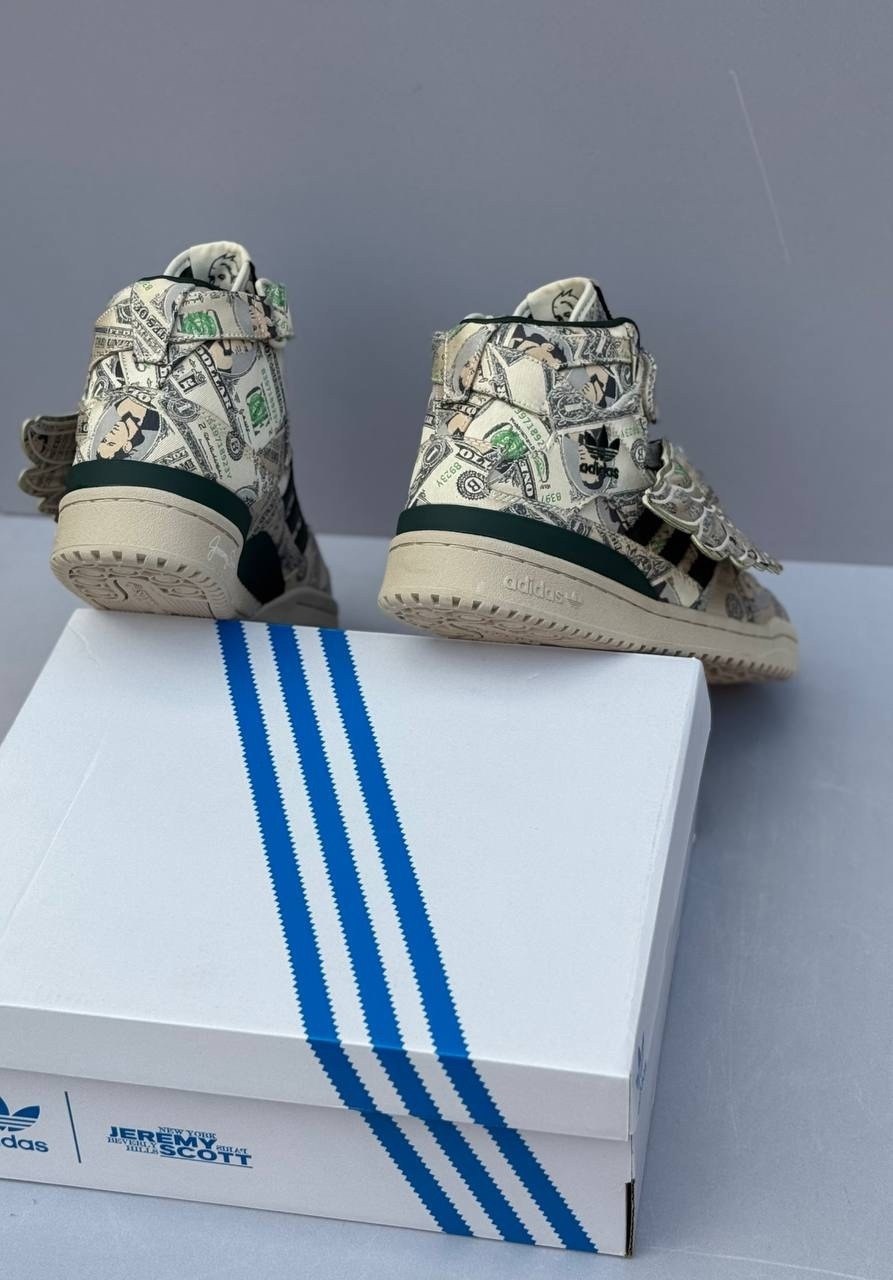 jeremy scott x adidas forum wings 1.0 'money',кроссовки adidas jeremy scott x forum wings 1.0 'money' кремовые,adidas x jeremy scott,adidas jeremy scott money,adidas x jeremy scott forum wings 1.0 "mo