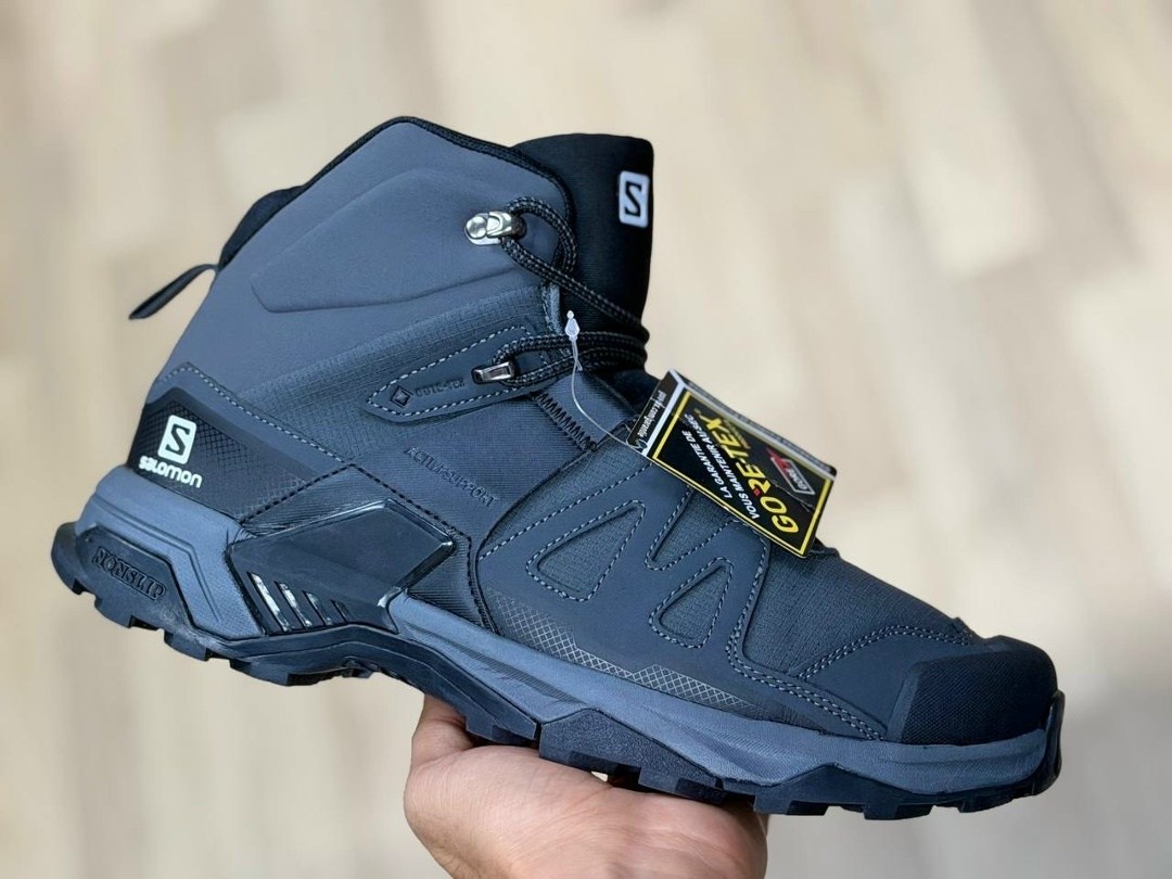 ботинки мужские salomon x ultra 4 mid gtx,мужские кроссовки salomon x ultra 4 mid gore-tex,ботинки зимние salomon,кроссовки зимние salomon,ботинки salomon