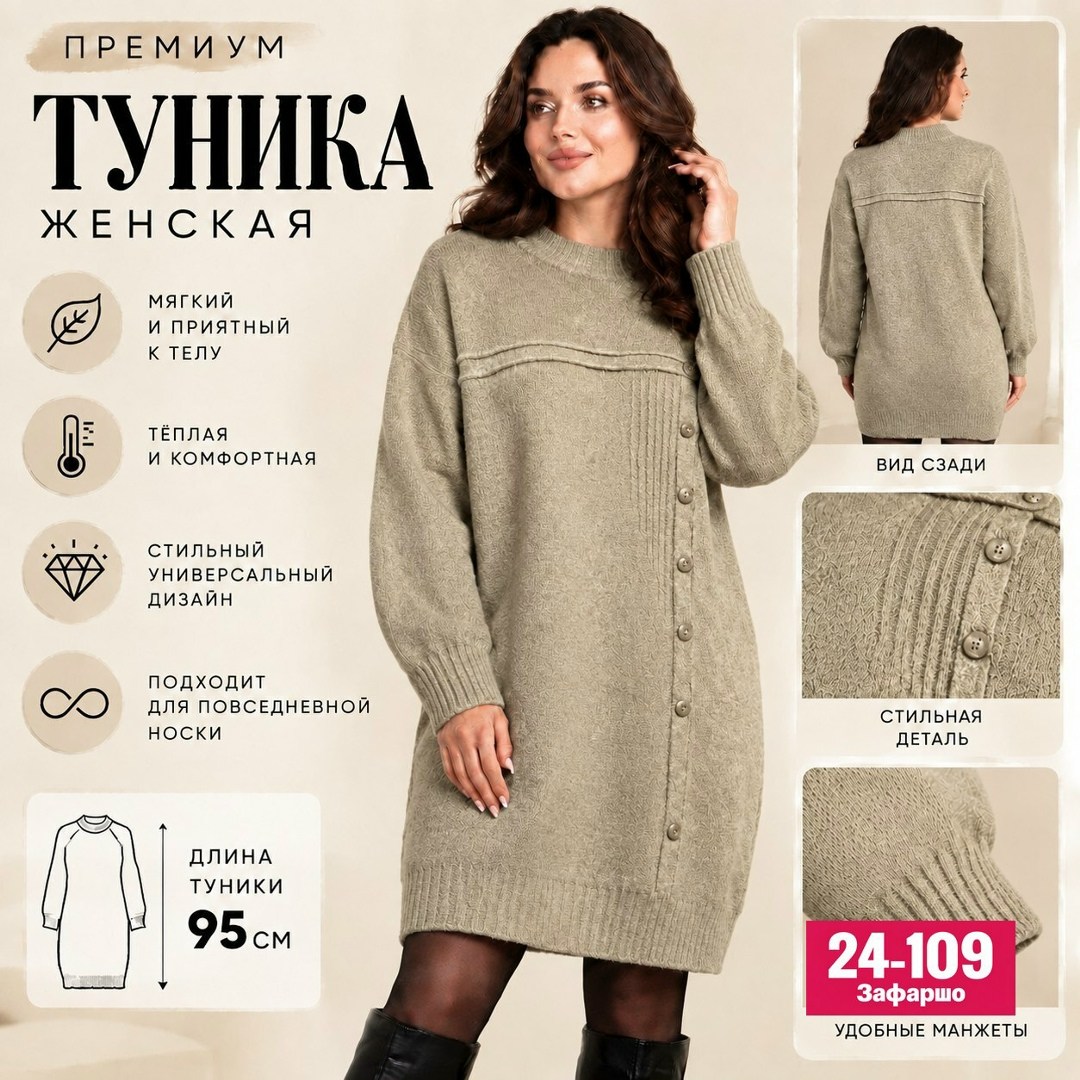 платье туника шерстяное зимнее с горлом вязаное pani milovska,платье туника шерстяное,туника теплая,шерстяная туника,вязаные туники