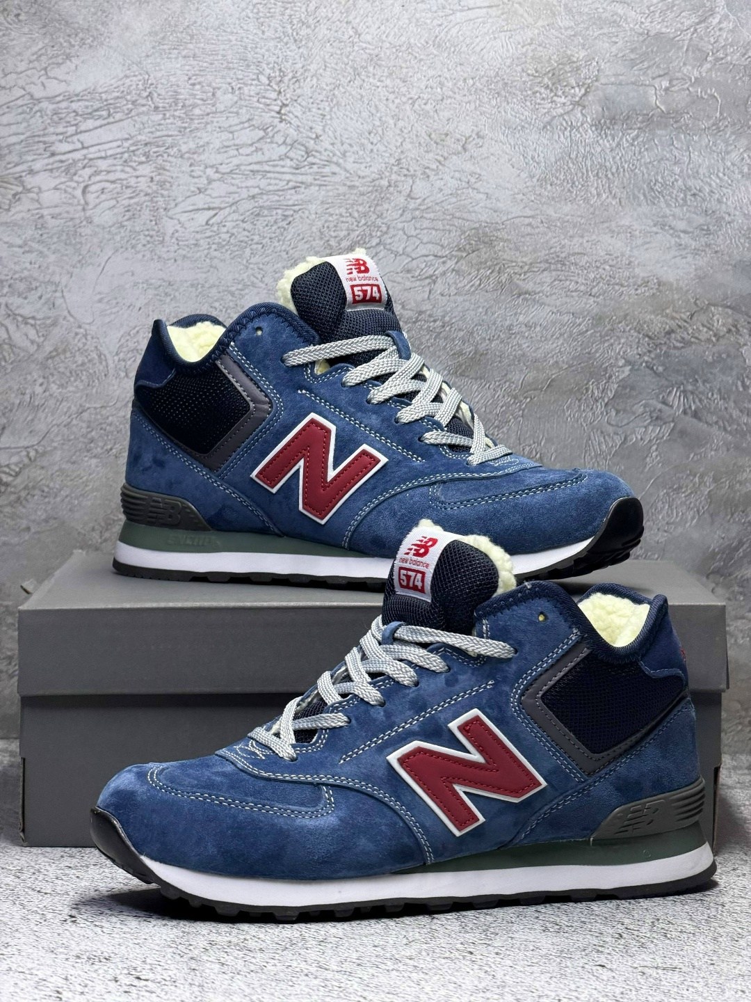 кроссовки зимние new balance 574,кроссовки new balance 574 высокие зимние,кроссовки new balance 574 синие на меху,зимние кроссовки new balance,кроссовки new balance