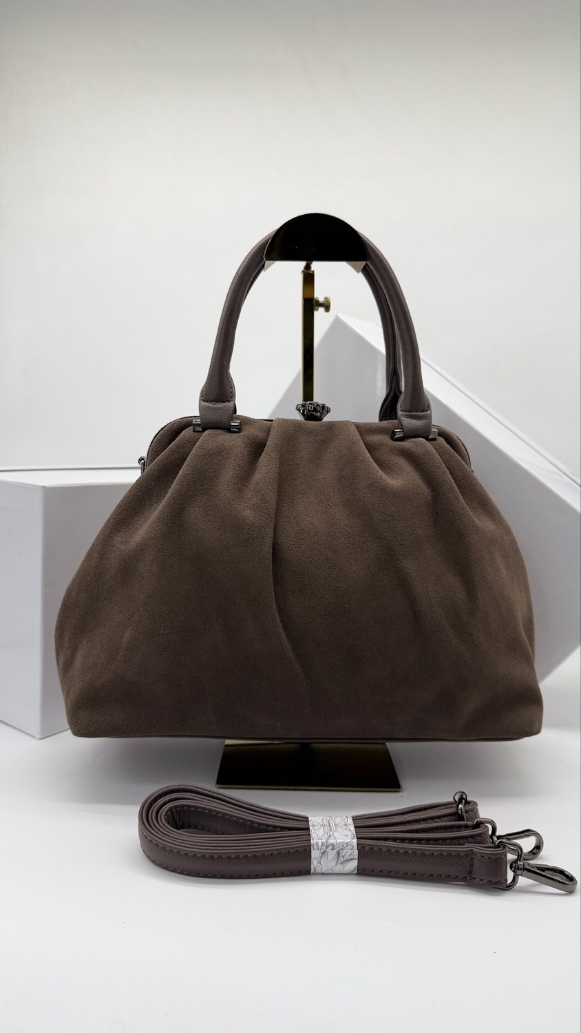 замшевая сумка,сумки женская,замшевая сумка женская,сумка,сумка loewe 33-15 см натуральная замша