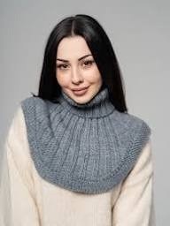 манишка женская вязаная теплая,манишка женская вязаная,воротник свитера,манишка женская,манишка вязаная