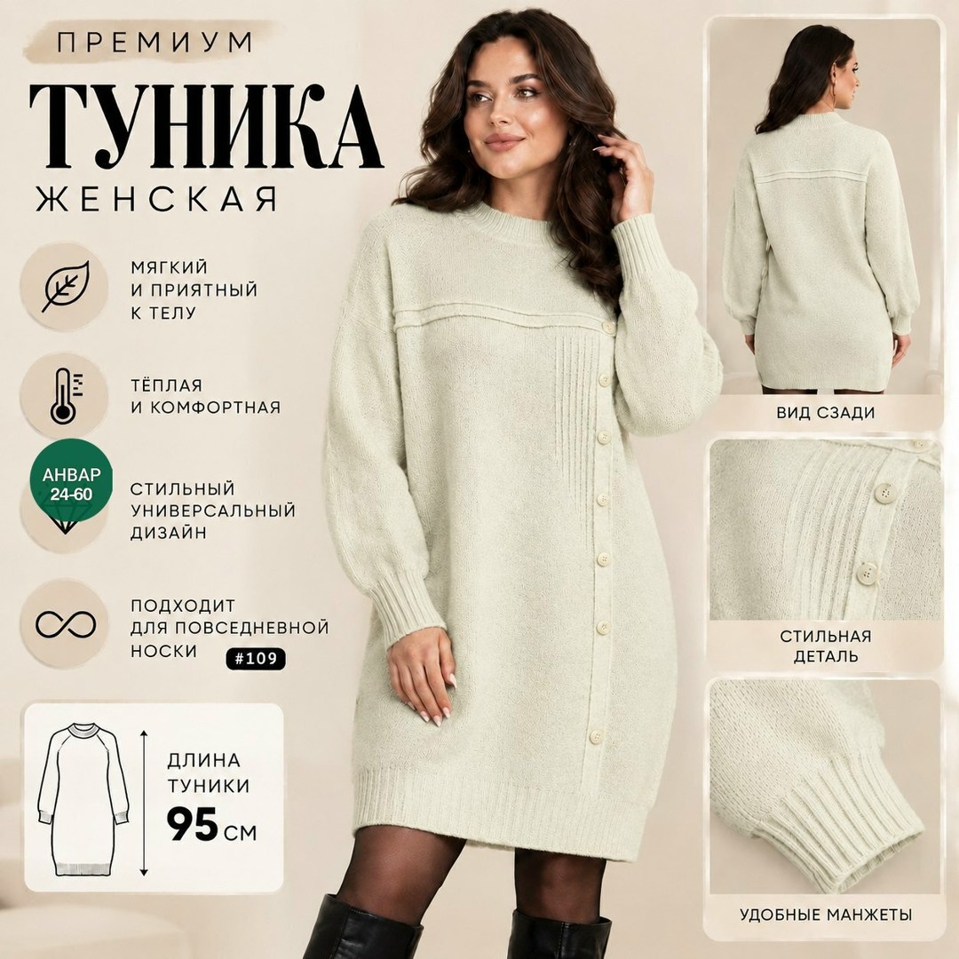 платье туника шерстяное зимнее с горлом вязаное pani milovska,платье туника шерстяное,платье туника шерстяное зимнее с горлом вязаное pani milovska 6846206,шерстяная туника,вязаные туники