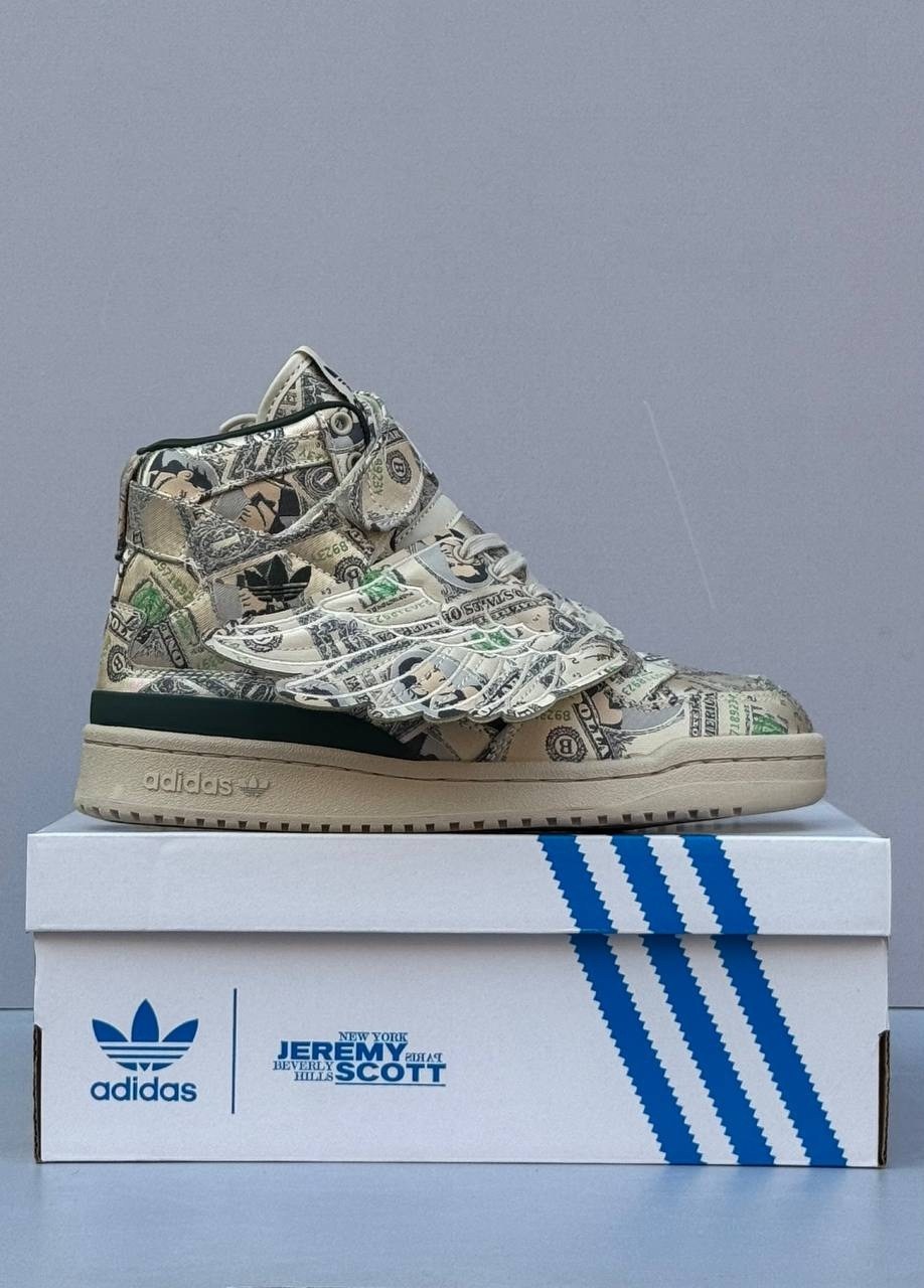 jeremy scott x adidas forum wings 1.0 'money',кроссовки adidas jeremy scott x forum wings 1.0 'money' кремовые,adidas x jeremy scott,adidas jeremy scott money,adidas x jeremy scott forum wings 1.0 "mo