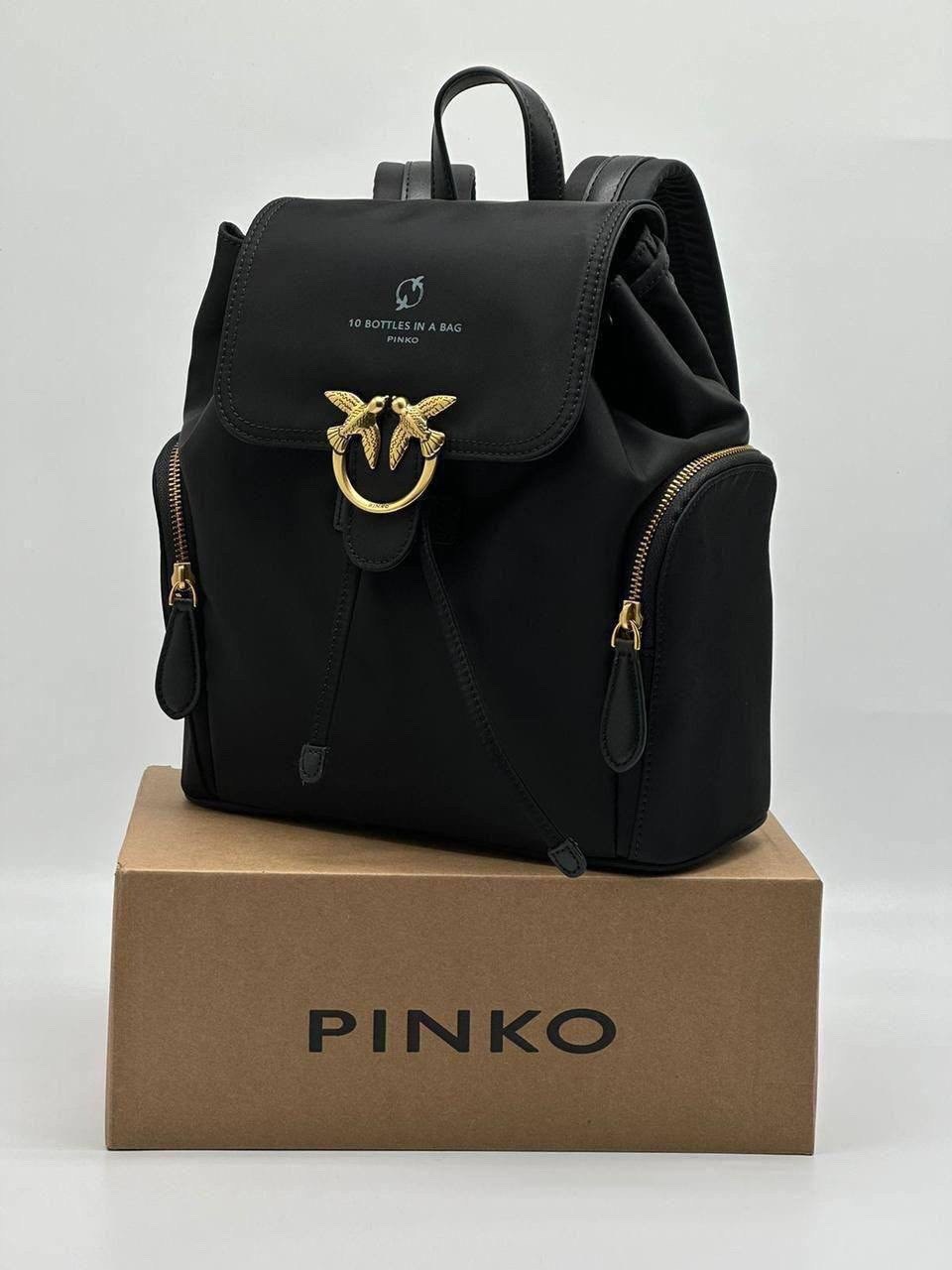 рюкзак женский pinko,рюкзак pinko оригинал,рюкзак женский pinko love recycled чёрный,сумка-рюкзак женская pinko love recycled чёрная,рюкзак pinko