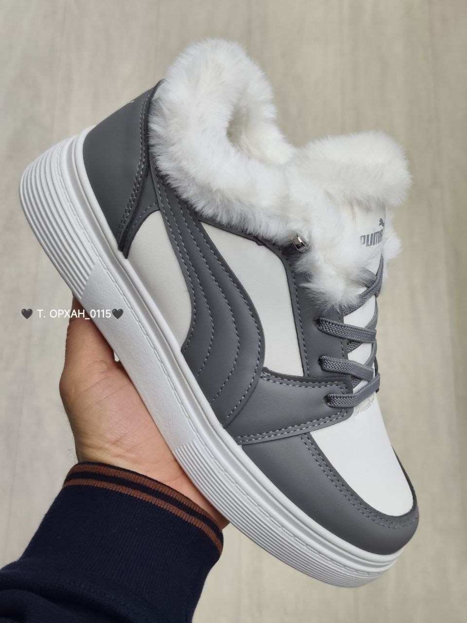 ,puma кроссовки,ботинки puma,пума кроссовки высокие черные,puma rebound joy fur