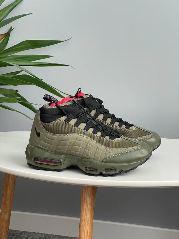 nike air max 95 sneakerboot,мужские кроссовки nike air max 95,кроссовки nike air max 95,кроссовки nike air max 95 sneakerboot green,nike air max 95 sneakerboot green