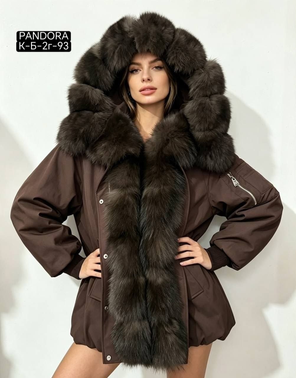 парка люкс с мехом песца,парка зимняя с мехом и капюшоном ve marie 320306884,парка мехом,пуховики с мехом,женская зимняя куртка