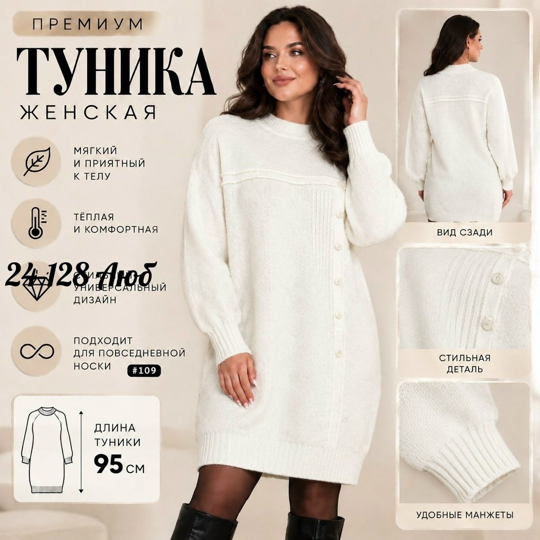 платье туника шерстяное зимнее с горлом вязаное pani milovska,вязаные туники,платье туника шерстяное,вязаное платье туника,шерстяные женские туники