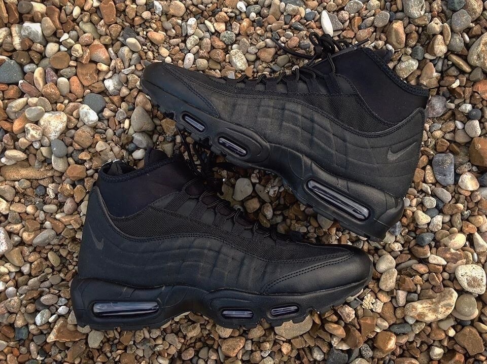 nike air max 95 sneakerboot,nike air max 95 sneakerboot black,кроссовки nike air max 95,nike air max 95 sneakerboot черные мужские,зимние кроссовки nike air max 95 sneakerboot
