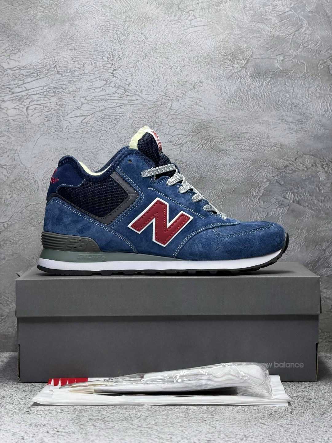 кроссовки зимние new balance 574,кроссовки new balance 574 высокие зимние,кроссовки new balance 574 синие на меху,зимние кроссовки new balance,кроссовки new balance