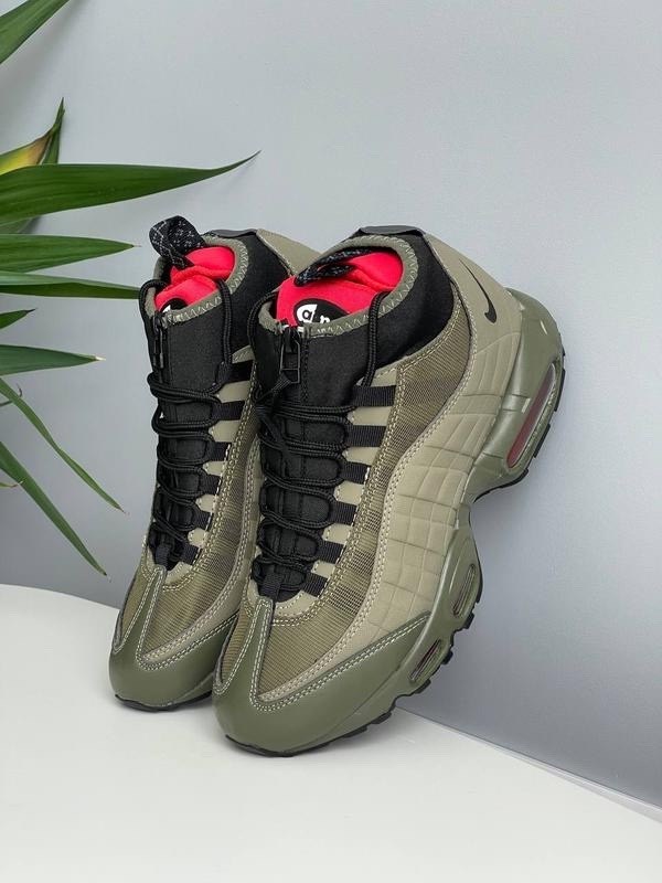 nike air max 95 sneakerboot,мужские кроссовки nike air max 95,кроссовки nike air max 95,кроссовки nike air max 95 sneakerboot green,nike air max 95 sneakerboot green