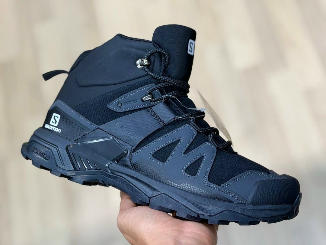 ботинки мужские salomon x ultra 4 mid gtx,мужские кроссовки salomon x ultra 4 mid gore-tex,ботинки зимние salomon,кроссовки зимние salomon,ботинки salomon