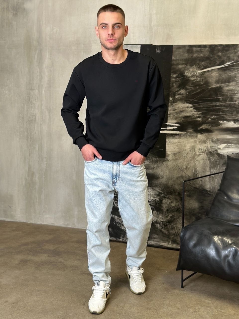 мужской свитшот,свитшот мужской tommy hilfiger,мужской джемпер,мужская кофта,толстовка мужская