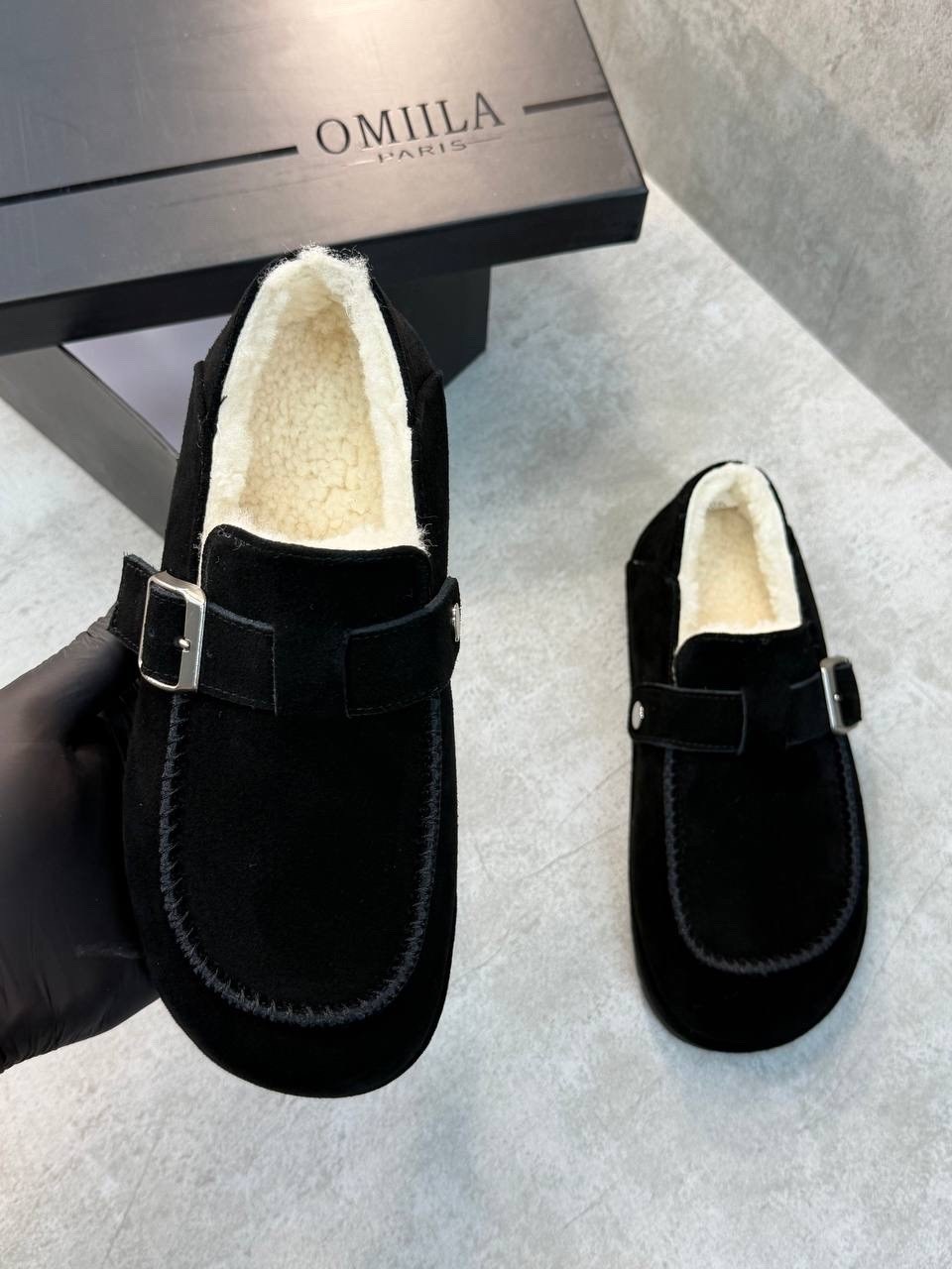 , женская,сабо birkenstock, повседневные,женские зимние лоферы