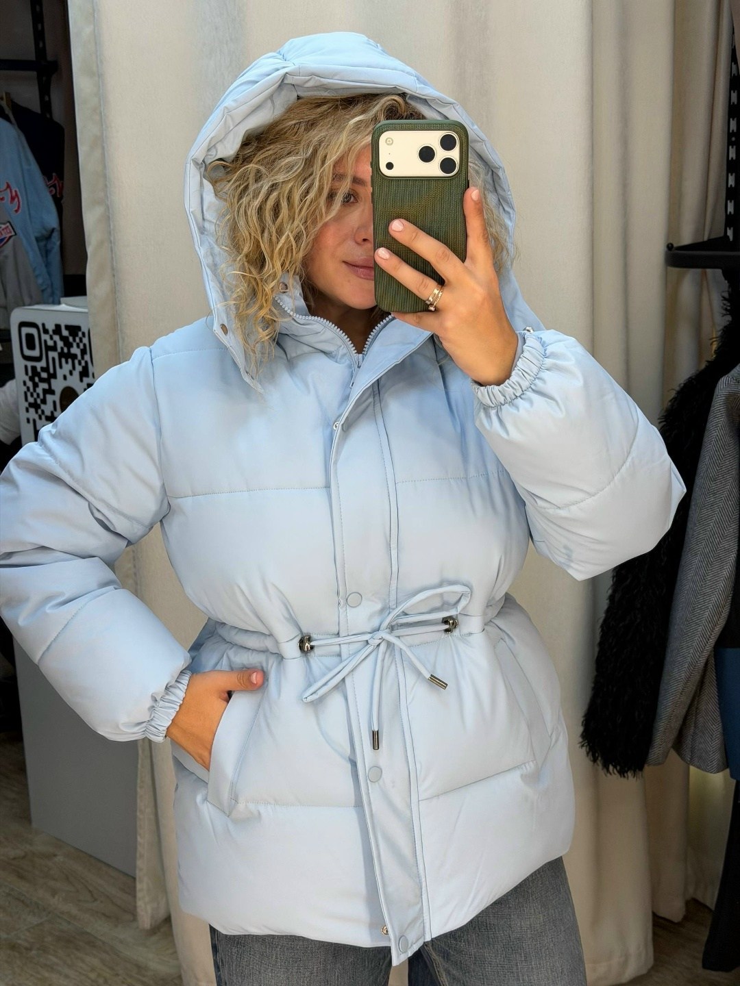 куртка демисезонная с капюшоном оверсайз jolie couture,куртка демисезонная,куртка оверсайз,куртка,женская куртка