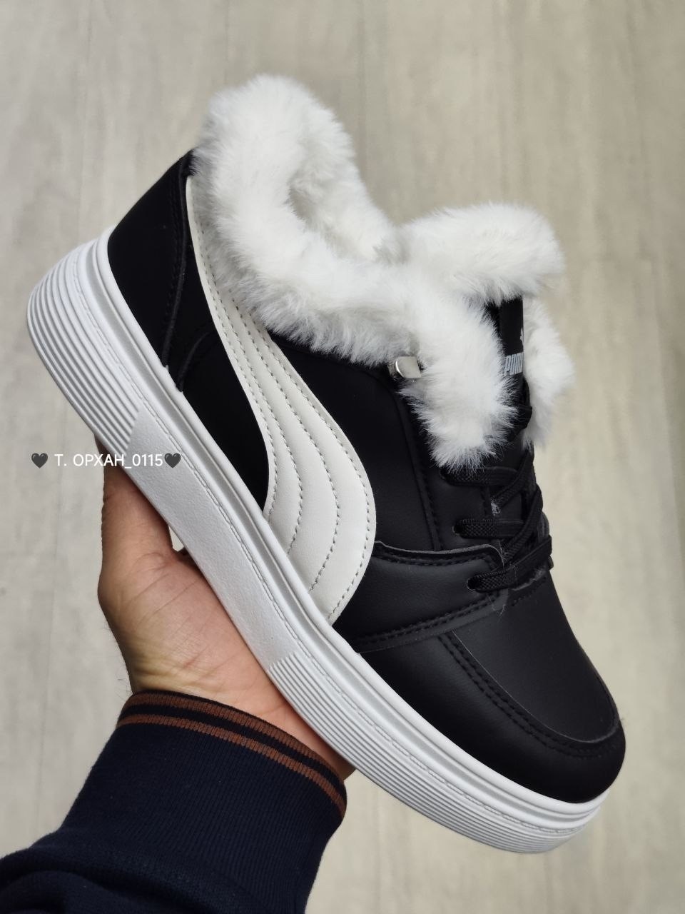 ,puma кроссовки,ботинки puma,пума кроссовки высокие черные,puma rebound joy fur