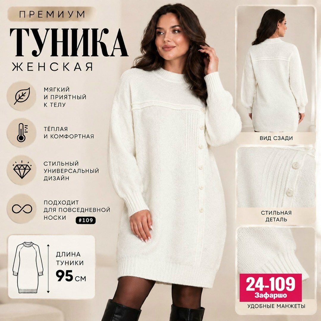 платье туника шерстяное зимнее с горлом вязаное pani milovska,платье туника шерстяное,туника теплая,шерстяная туника,вязаные туники