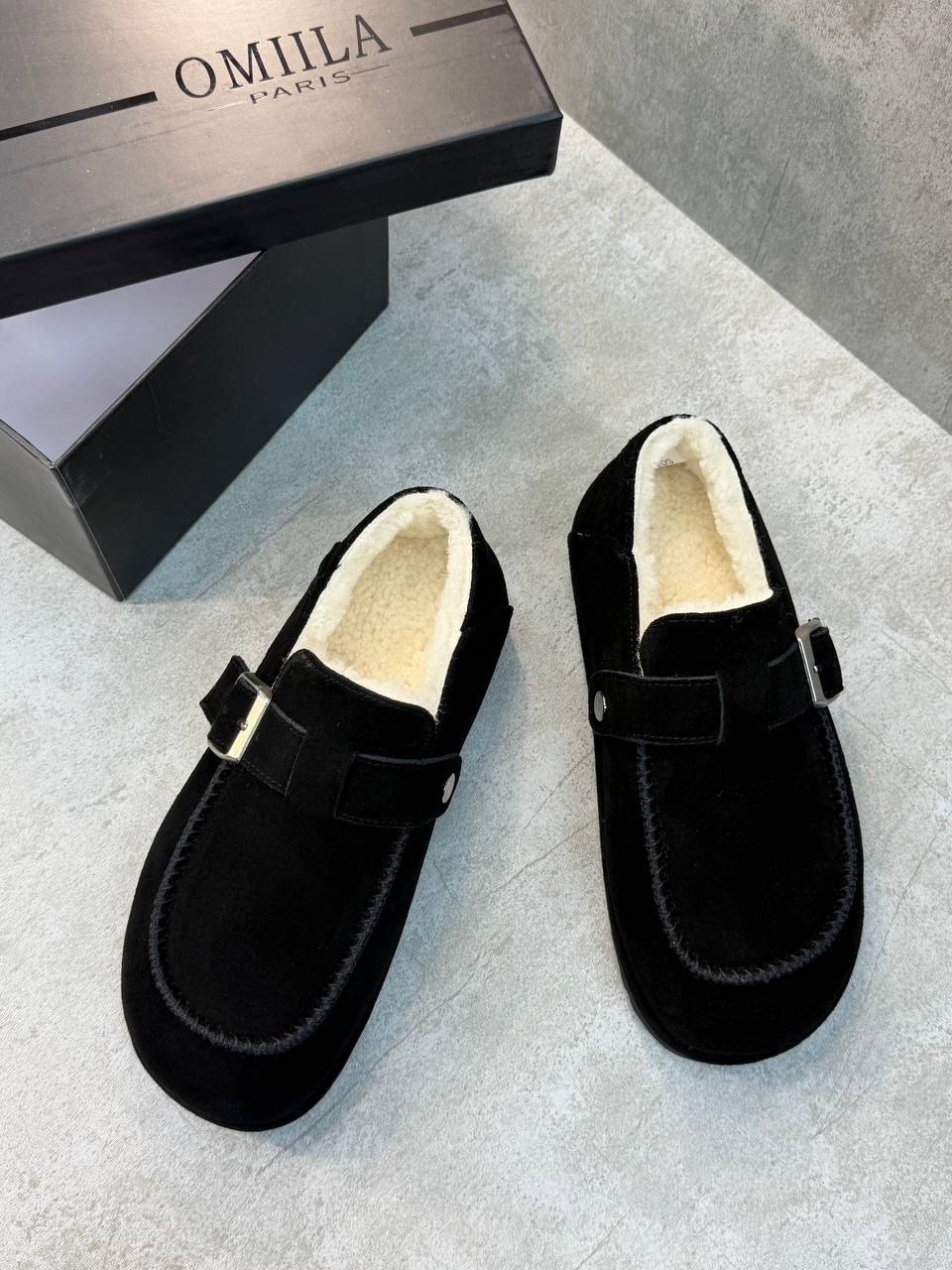 , женская,сабо birkenstock, повседневные,женские зимние лоферы