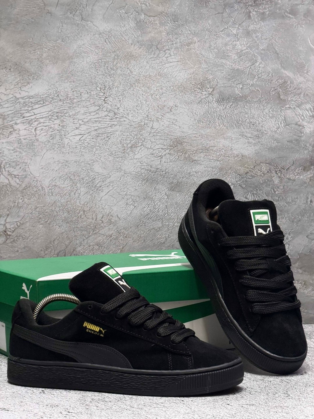 кроссовки puma,кеды мужские puma suede xl puma black,кроссовки puma suede xl,мужские кроссовки puma,кроссовки дутые puma suede xl