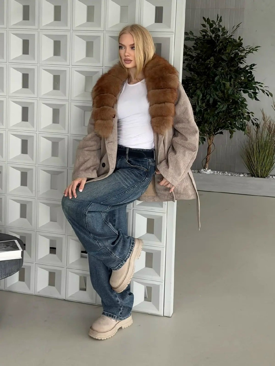 пальто кашемировое с мехом,кашемировое пальто с мехом куницы yana kraft brand,пальто с мехом,меховая куртка,кашемир пальто
