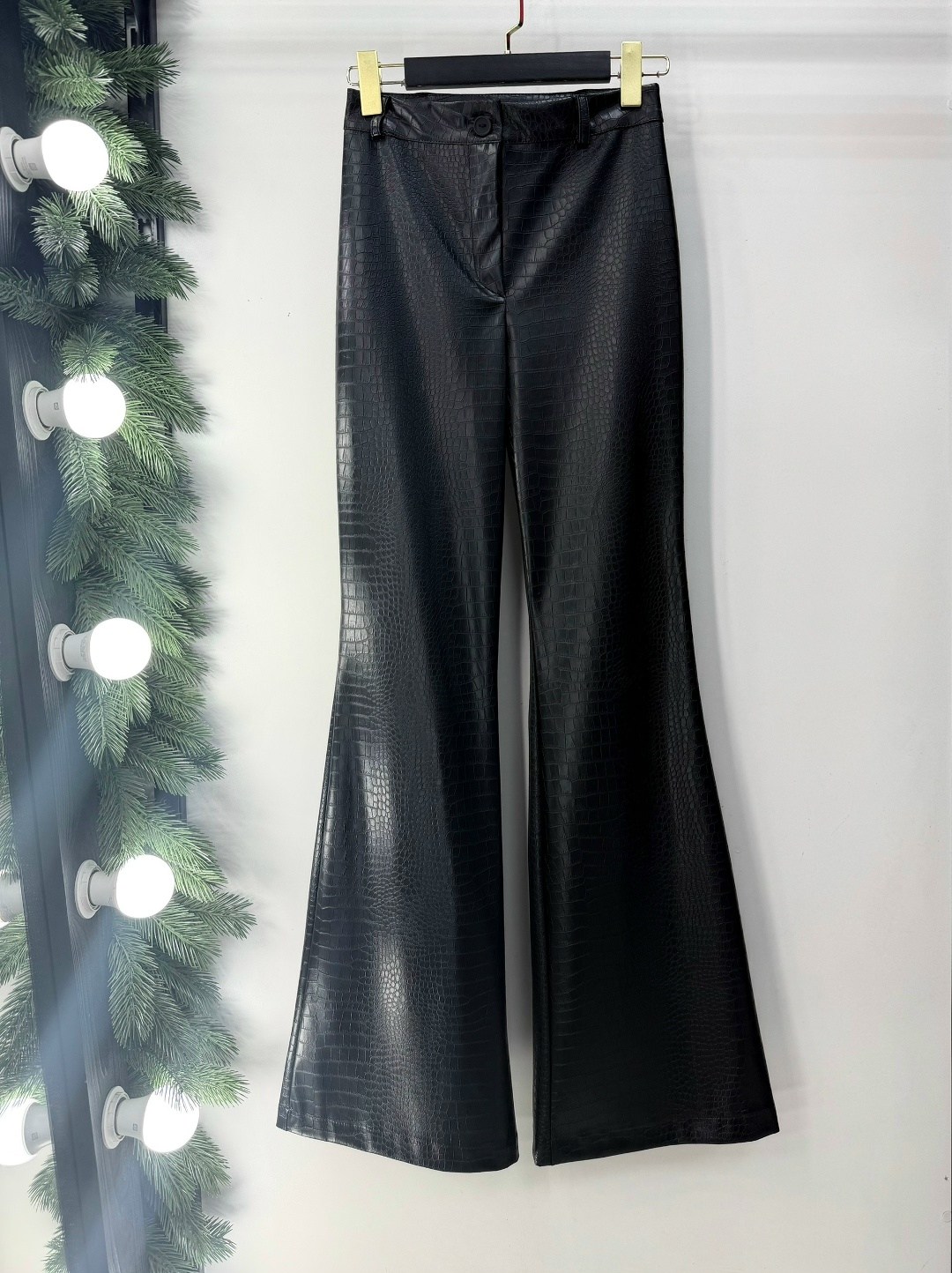 кожаные штаны,кожаные штаны женские,shein tall leather look zipper fly flare leg jeans,shein high waist pu leather flare leg pants,брюки кожаные женские клеш