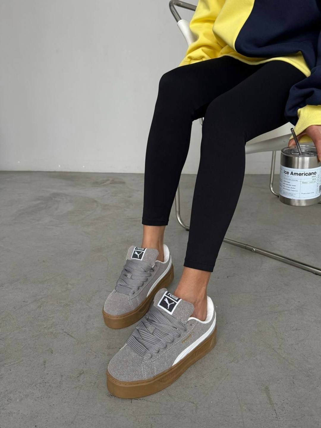кроссовки женские puma,puma platform suede,,кроссовки женскиe,puma suede platform core