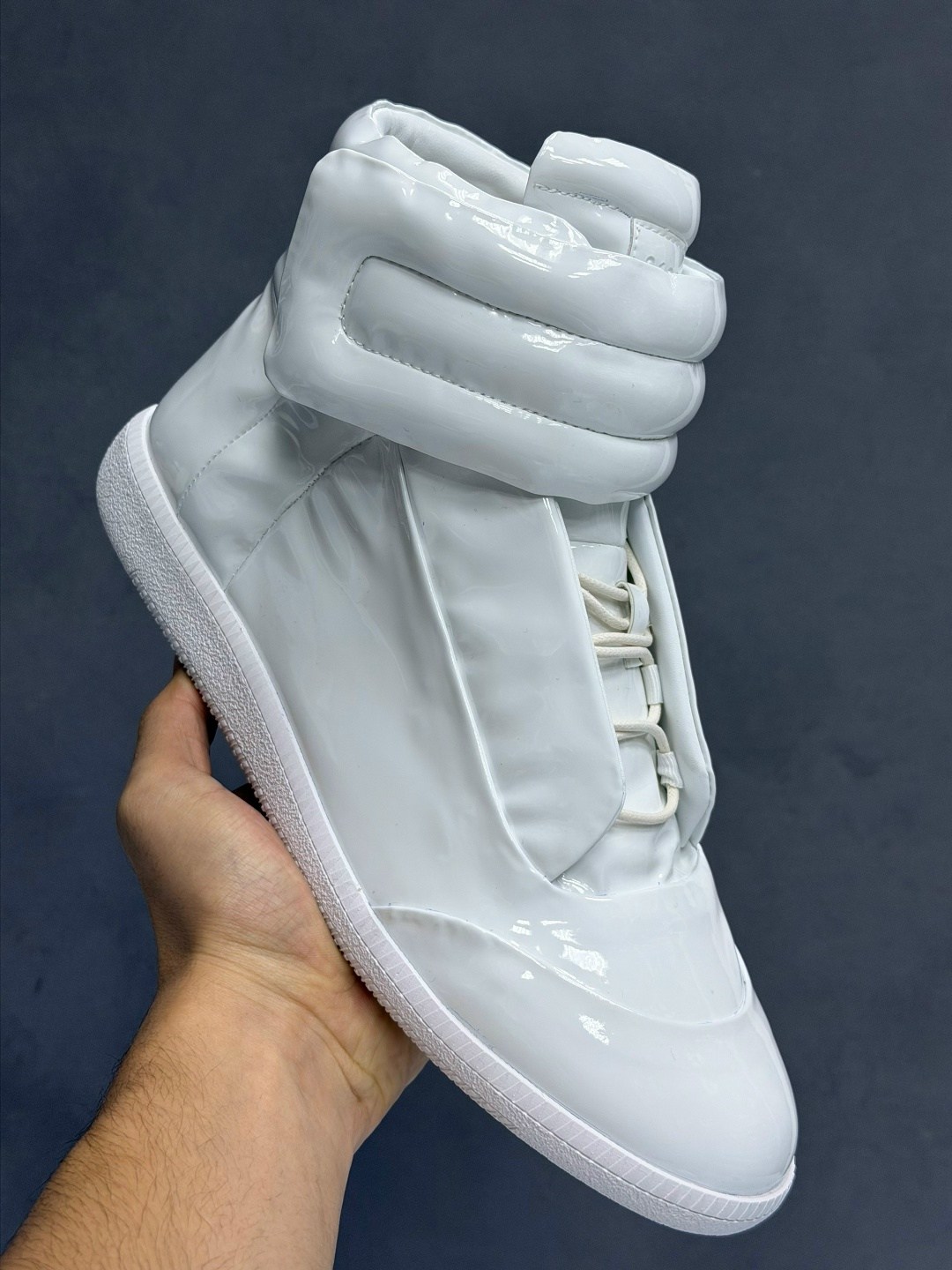 мейсон марджела кроссовки высокие,кроссовки maison margiela future,кеды maison margiela future белого цвета,, maison margiela future high