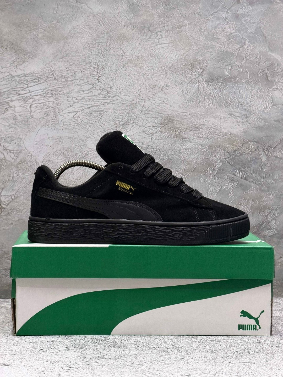 кроссовки puma,кеды мужские puma suede xl puma black,кроссовки puma suede xl,мужские кроссовки puma,кроссовки дутые puma suede xl