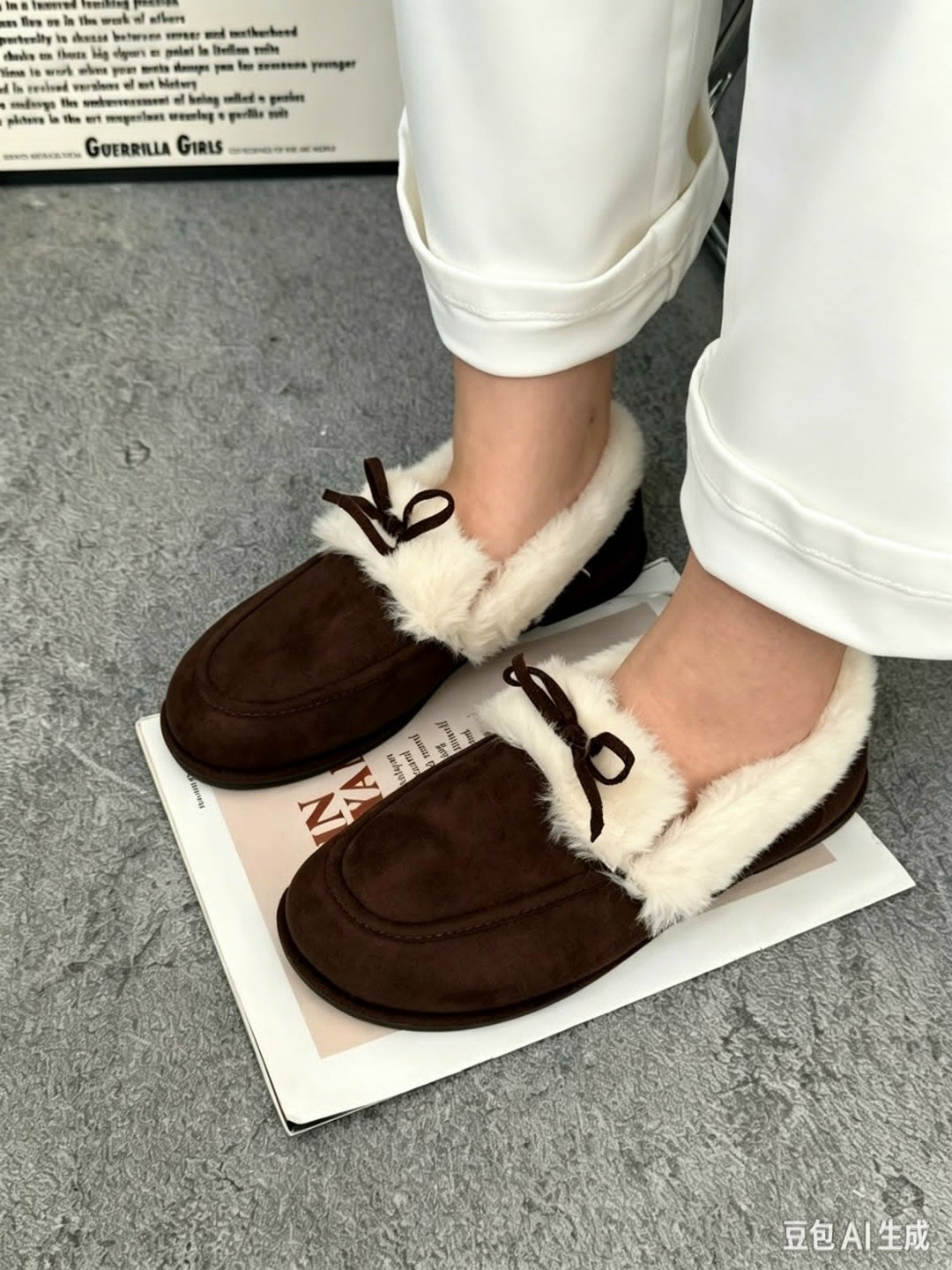 ,меховая , с мехом,мокасины с мехом,женская
