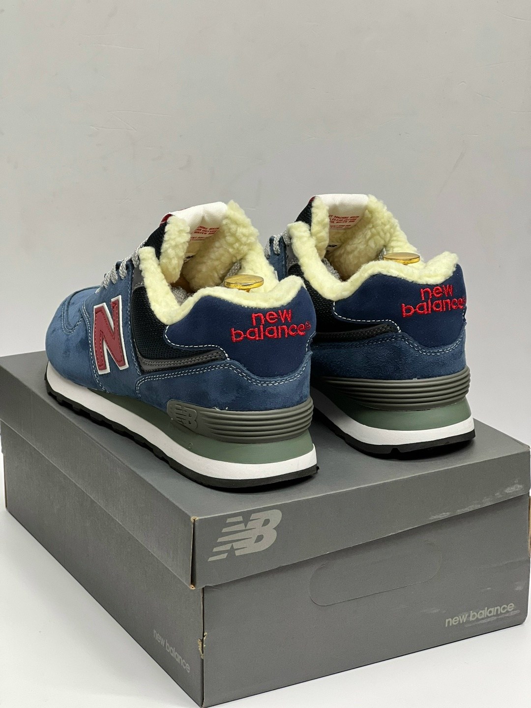 кроссовки new balance 574,зимние кроссовки new balance 574,кроссовки new balance,кроссовки new balance 574 синие на меху,кроссовки мужские new balance 574