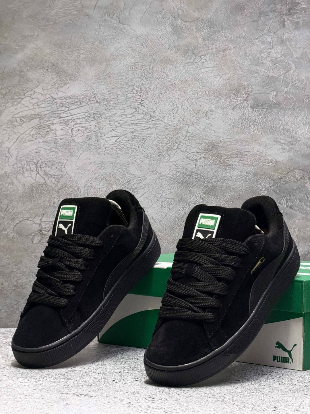 кроссовки puma,кеды мужские puma suede xl puma black,кроссовки puma suede xl,мужские кроссовки puma,кроссовки дутые puma suede xl